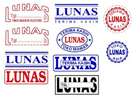 8 Rekomendasi Stempel Lunas Tanggal Logo Perusahaan Dll Bestlist