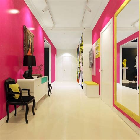Creative wall decoration for hallway. 19 Nifty Modern Hallway Decorating Ideas You Will Love