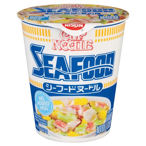 Nissin Noodle Seafood Cup Shop Soups And Chili At H E B