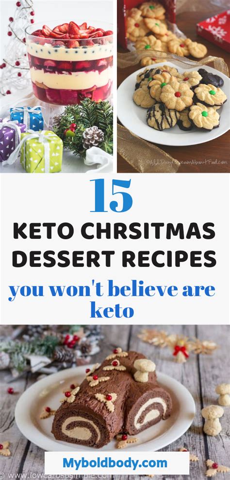This link is to an external site that may or may not meet accessibility guidelines. 15 Keto Christmas Dessert Recipes For a Yummy Keto Holiday | Dessert recipes, Christmas desserts ...