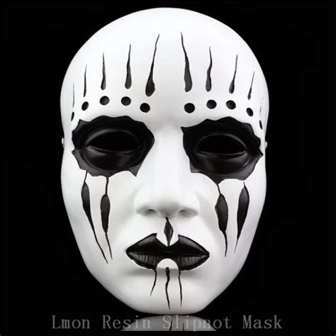 100 Resin Gmask Slipknot Joey Cosplay Mask Scary Mask White Slipknot