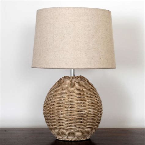 5 out of 5 stars, based on 1 reviews 1 ratings current price $116.28 $ 116. Rattan Tisch Lampe - Rattan Tisch-Lampe - Wenn die ...