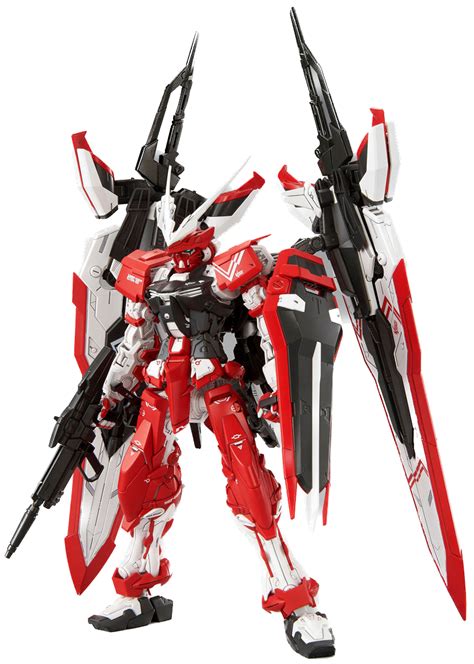 Gundam Master Grade Gundam Seed 1100 Scale Model Kit Mbf 02vv Gundam Astray Turn Red