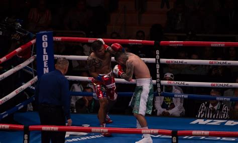 Mercito Gesta Victorious In Golden Boy Promotions Boxing Event Daily