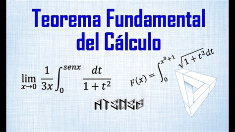 13 Cálculo Integral │teorema Fundamental Del Cálculo Parte I Youtube