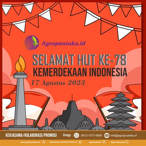 Selamat Hari Ulang Tahun Kemerdekaan Ke 78 Republik Indonesia 17