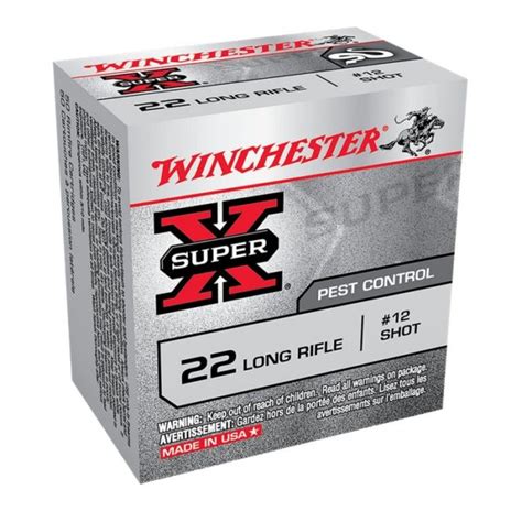 Winchester Superx Ratbird Shot 12 22lr — Delta Mike Ltd