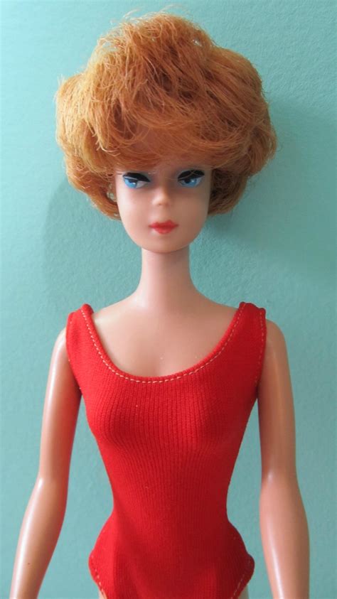 Vintage 1960s Barbie Red Head Bubblecut Doll Vintage Barbie Dolls Barbie Vintage Barbie