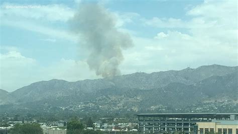 Burbank Brush Fire Prompts Mandatory Evacuations