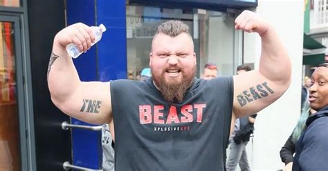World S Strongest Man Eddie Hall Debuts Shock New Look After Losing Four Stone Birmingham Live