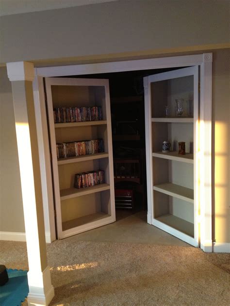 Hidden Closet Bookshelf Doors Bookshelf Closet Hidden Closet