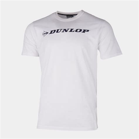 Dunlop T Shirt Basic Met Djt Logo Wit De Jager Sportevents
