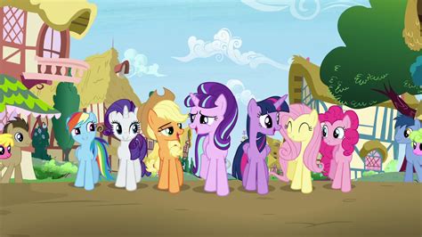 Изображение Mane 6 And Starlight Sings When You Find It Its The