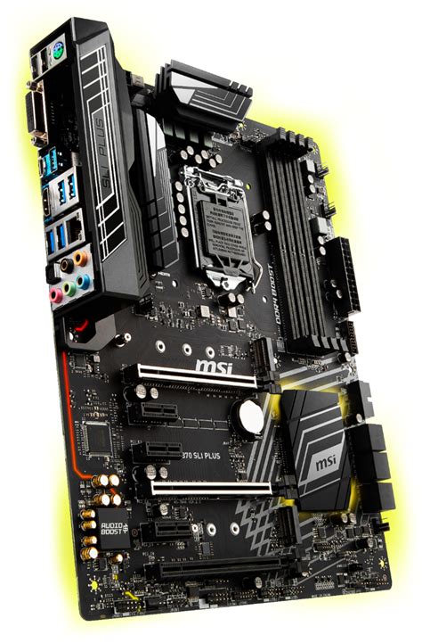 Best Buy Msi Z370 Sli Plus Socket Lga1151 Usb 31 Gen 1 Intel