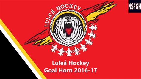 Luleå hockey ice hockey offers livescore, results, standings and match details. Luleå Hockey Goal Horn 2016-17 - YouTube