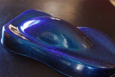 Aqua Blue Purple Chameleon Metal Flake Paint With Pearl Car Paint