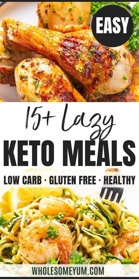 Lazy Keto Meals Easy Lazy Keto Meals Best Keto Meals Easy Healthy