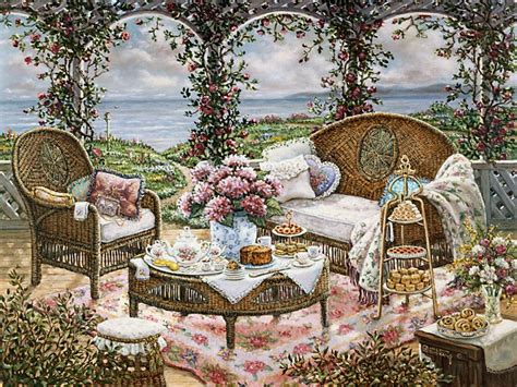 Afternoon Tea Painting At Explore Collection Of