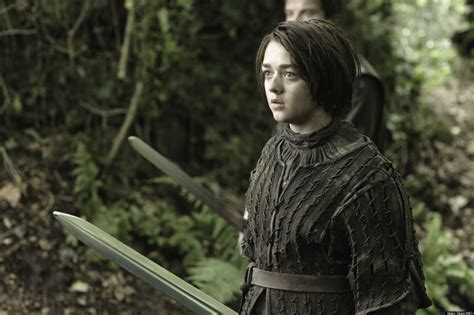 Game Of Thrones Arya Stark Speaks Maisie Williams On Season 3 Finale