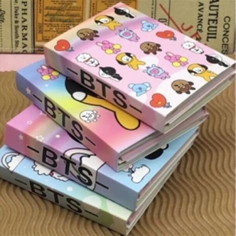 Bts Bt21 Notepad 4in1 Cod Shopee Philippines