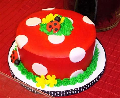 Ladybug Birthday Party Ideas Photo 4 Of 16 Birthday Party Desserts