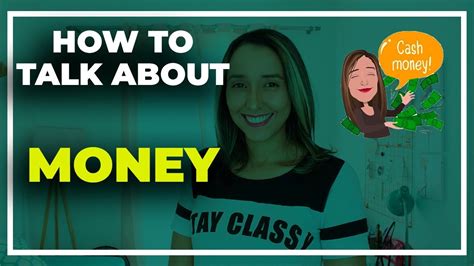 How To Talk About Money In English English Vocabulary Youtube