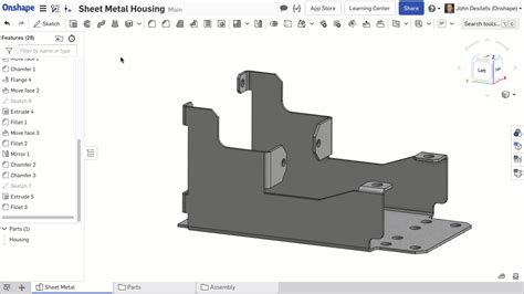 Tech Tip Using Surfaces For Sheet Metal Models Onshape