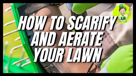 Aerating your lawn gives it a higher degree of durability. How to scarify and aerate your own lawn (explained) - YouTube