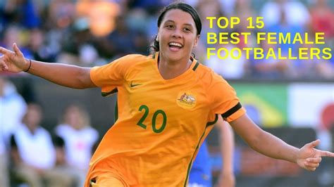 Top 15 Best Female Footballers 2019 Youtube