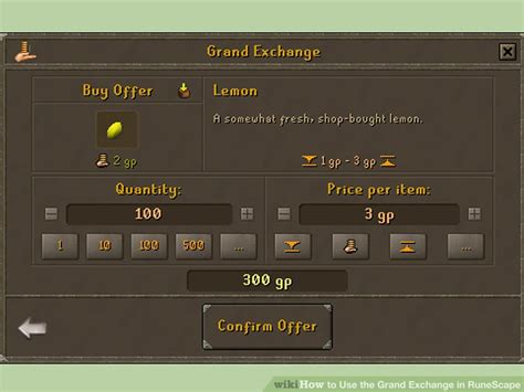How To Use The Grand Exchange In Runescape 9 Steps