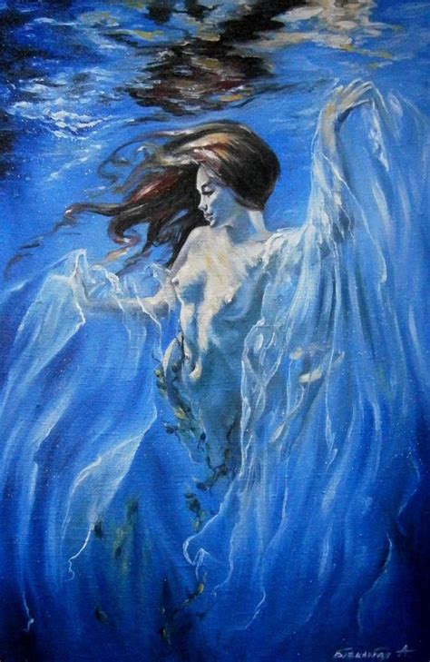 Pin By Marina Ustinova On Mermaids Mermaid Painting Oil