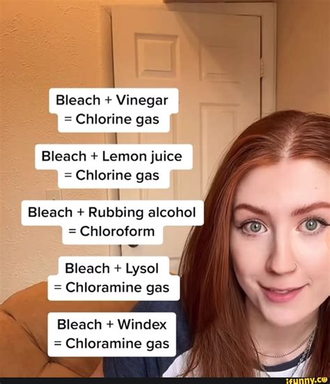 Bleach Vinegar Chlorine Gas Bleach Lemon Juice Chlorine Gas