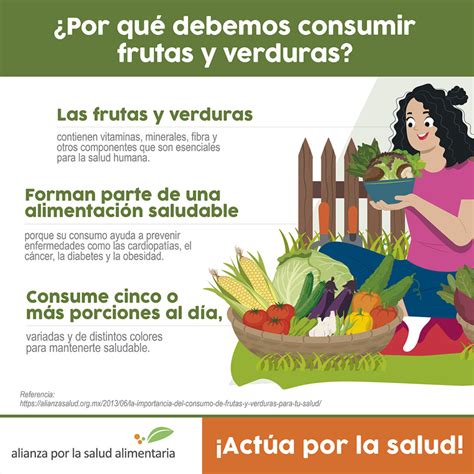 Por qué debemos consumir frutas y verduras Alianza por la Salud Alimentaria