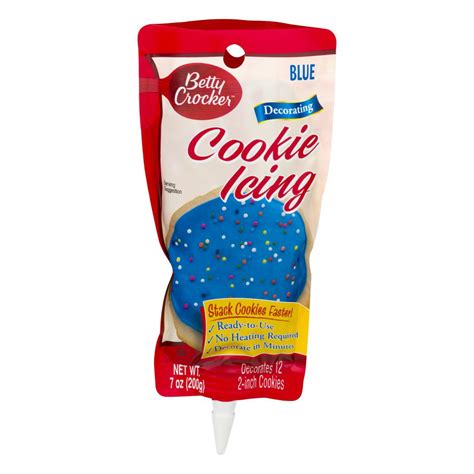 Betty Crocker Cookie Icing Blue 7 Oz