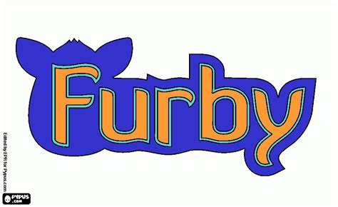 Logotipo Furby Para Imprimir Desenho Logotipo Furby