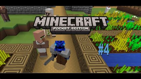 Minecraft Pocket Edition Village Life Episode 4 Weapon Seller Youtube