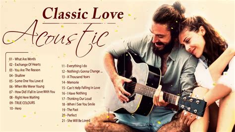 Best English Acoustic Love Songs 80s 90s Nonstop Romantic Classic