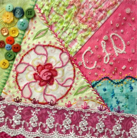 Shop Ravelings Going Crazy With Crazy Quilt Stitches