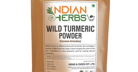 Best Wild Turmeric Powder For Face Indian Herbs Online