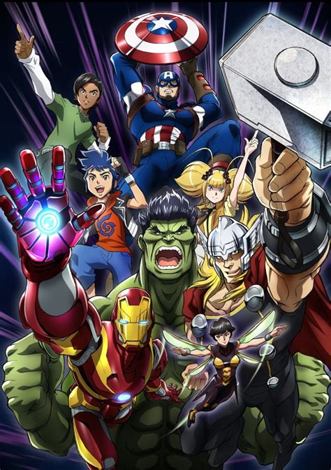Marvel Announces Future Avengers Tv Anime Manga For Japan