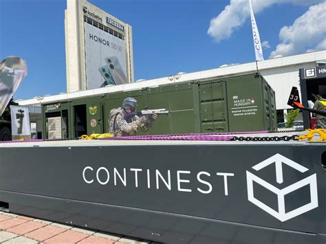 Continest Presented Its Unique Mobile Shooting Range System At