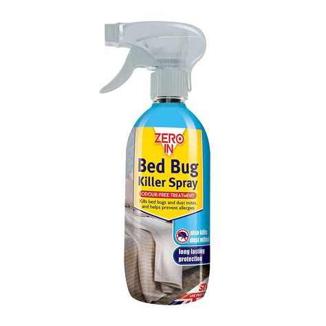500ml Strong Bed Bug Killer Spray Odour Free Treatment Dust Mites