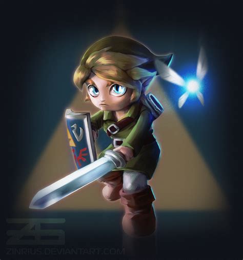 Legend Of Zelda Young Link By Zinrius On Deviantart