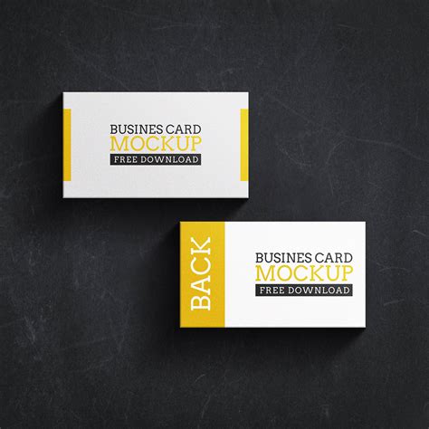 Free plastic business cards mockup psd. Freebie- Business Card Mockup Vol. 03 on Behance