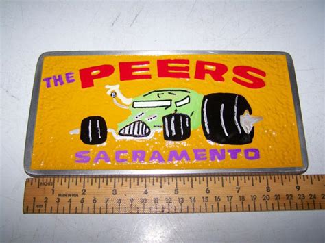 Purchase The Peers Sacramento Car Club Plaque In Sunburg Minnesota Us