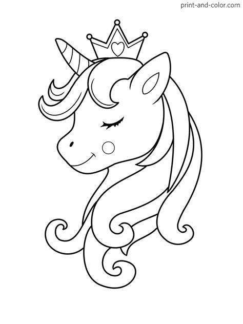 Princess Unicorn Coloring Pages For Girls Coloring Pages