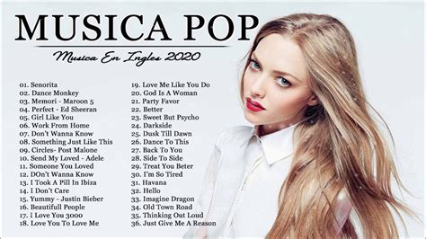 Música En Inglés 2020 Las Mejores Canciones Pop En Inglés 2020