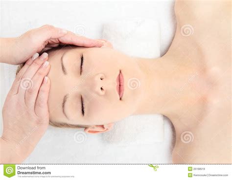 Facial Massage Stock Image Image Of Caucasian Indoor 25168519