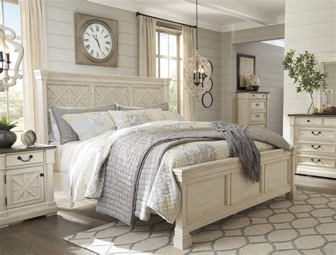 This item has 0 required items. Ashley SM Bolanburg Wood Panel Bedroom Set, White ...