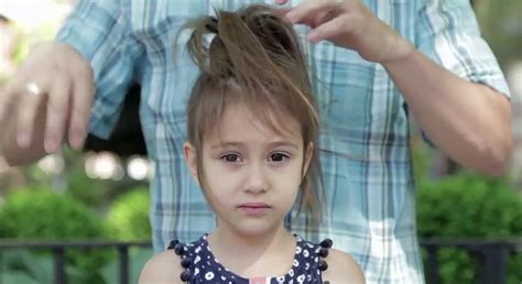 Dads Adorably Try To Do Daughters Hair Video